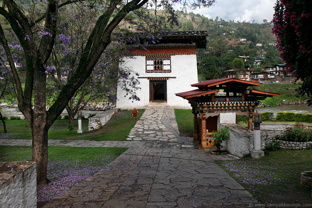 Punakha Dzong interior