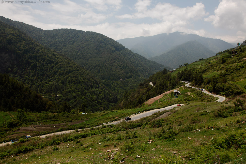 roads in bhutan