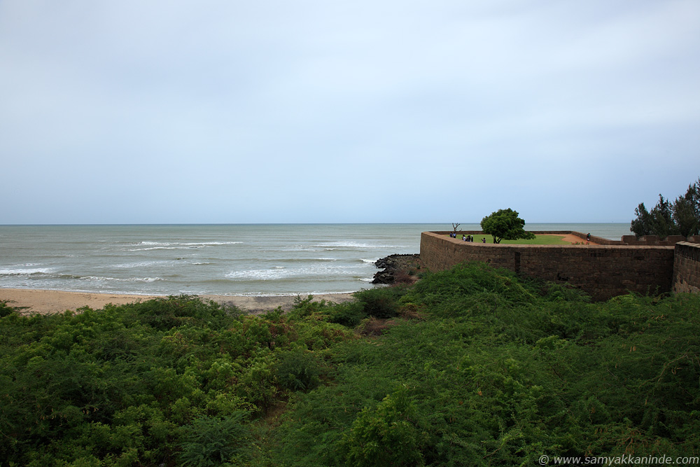 Vattakottai Fort near Kanyakumari.