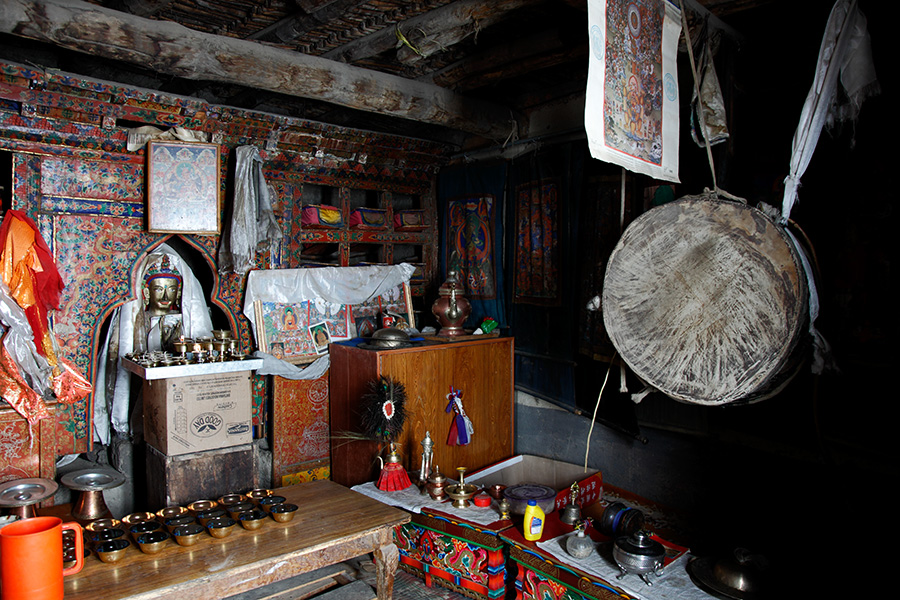 Kibber Village prayer room
