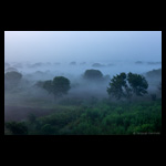 Misty Morning in Nanded Outskirts fine art prints India